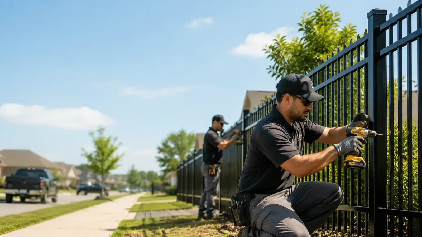 Metal Fence Installation in Kincaid, IL